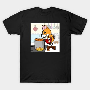 Cooking Corgi T-Shirt